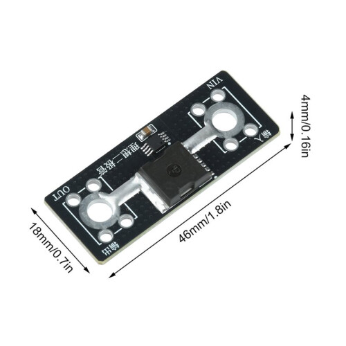 40A Ideal Diode Module Unlimited Voltage Backflow Prevention for Solar Charging Battery Backup Systems 1