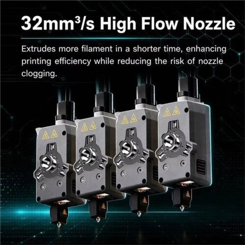 For Flashforge Creator 5 Pro Nozzle Kit Hotend 320 32mm³/S Integrated Quick-Swap for C5 Pro 3D Printer Accessories 2