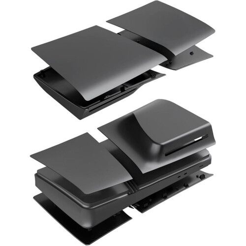 For PS5 Slim Disc Edition, for PS5 Slim Cover Accessories Faceplate, Side Face Panel Shell Replacement Protective Case 2