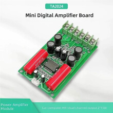 TA2024 Miniatuur Digitale voor HiFi-Versterkermodule Audio Stereo Versterkerkaart voor Auto Pc 12V