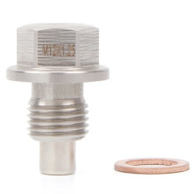 Magnetic Oil Drain Plug, Magnetic Screw for Engine Oil Pan and Transmission Replacement M14x1.5