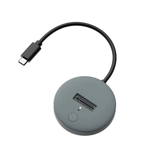 Gabinete SSD 10Gbps USB C para Disco Rígido Externo, Compatível com PC, Laptop e Desktop, NGFF 1