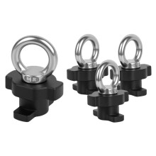 4 Stück UTV/ATV-Zurranker für Zforce Uforce für CForce 1000 950 800 600 Schnellbefestigungs-Ladeflächenreling