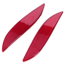 Para Megane III MK3 Hatchback 08-16 Fluence Reflector de Parachoques Trasero Lente de Luz Reflectora L+R 265650004R 265600004R