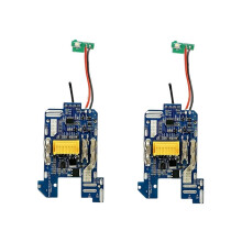 2PCS Battery Protection Board for 18V BL1830 BL1840 BL1850 Packs with LED Charge Level Indicator 9A Fast Charging