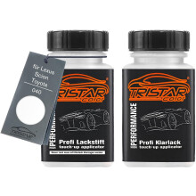 TRISTARcolor Lápis de Retoque Automóvel para Toyota/Lexus, 040 Super White II, 50ml com Verniz