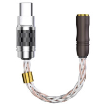 Cable Adaptador de Auriculares Tipo C A 3,5 mm de 9 cm, Cable Convertidor USB C Macho A Conector de Audio Auxiliar Hembra para Auriculares,
