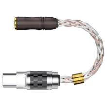 USB-C-auf-2,5-mm-Kopfhöreradapterkabel, 9 cm, USB-C-Stecker auf AUX-Audiobuchse-Konverterkabel für Kopfhörer, Headset und Mikrofon