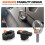 4pcs UTV ATV Tie Down Anchors for  Zforce Uforce Cforce 1000 950 800 600 Quick Attach Bed Rail 3