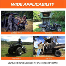 4 Stück UTV/ATV-Zurranker für Zforce Uforce für CForce 1000 950 800 600 Schnellbefestigungs-Ladeflächenreling