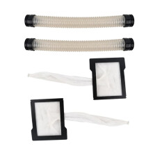 Filtro A Rete per Stazione Base, Tubo di Scarico per Aspirapolvere A Secco e A Umido H20 H30, Ricambi per Riparazione, 4 Pezzi