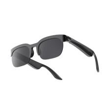 Intelligente Brille mit KI-Übersetzung, -Gesprächsaufzeichnung und Musikwiedergabe - Smarte Sonnenbrille für Damen und Herren