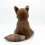 Homescapes Luxury Fox Door Stop, Polyester Cover with Sand Filling 5