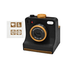3D-Geprinte Latte Art Camera, Koffieprinter met Één Klik en 4-Love Koffiesjablonen voor Cappuccino, Cacao en Warme Chocolademelk, A