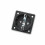 EU Wall Socket Panel Mount Power Outlet 16A 250V for HiFi Amplifier DAC Audio, Audiophile Grade Power Socket Silver 1