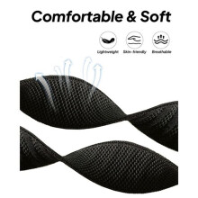 Fascia per Bicipite per Whoop5.0 per , Cinturino di Ricambio Regolabile In Nylon Impermeabile, Colore Nero.