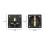EU Wall Socket Panel Mount Power Outlet 16A 250V for HiFi Amplifier DAC Audio, Audiophile Grade Power Socket Gold 3