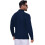 Herren Strickpullover mit Rollkragen, gestrickt, warm, langärmlig, marineblau XXL — herrenpullover rollkragen 4