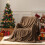 Polar Blanket Sofa Throw Fluffy Warm Elegant Green 200x230 cm 7