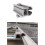 4PCS Solar Panel Thin Film End Clamp Aluminum PV Mounting Bracket, for 6-10mm Universal Solar Panel Mount 2