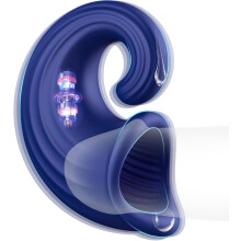Mens Sex Toys Male Masturbator Penis Vibrator, 360 Silicone Bead Wrap | 10 Touch Vibration 2X Motor Boost Male Masterubaters Adult Sex Toys for Man