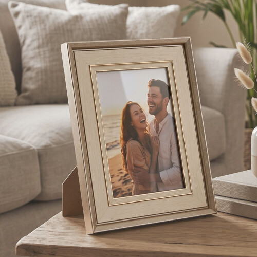 Homescapes Champagne Gold Picture Frame - 4 x 6" 1