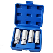 1/2" Drive Screw Extractor Set (6/8/10/12mm) Damaged Screw Bolt Removal Socket for Removing Stripped Studs and Bolts