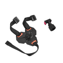 Magnetiskt Snabbfäste för Hakremm för X6/X5 Actionkameror, Hakremm för Motorcykelhjälm
