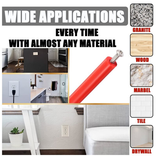 Electrical Outlet Box Extender Kit 60 Pack Electric Box Receptacle Extender Kit Include 30 Pieces Round 2