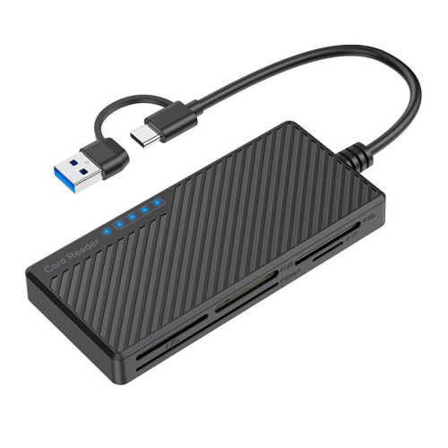 5 in 1 High Speed Multifunctional USB 3.0/Type-C Card Reader (//TF/MS/XD) for Digital Cameras 1