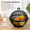 28CM Mesh Metal Kitchen Fruit Basket Vegetable Storage Basket Reusable Draining Fruit Bowl Large Capacity Kitchen 4