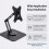 Support Pliable pour Écran, Support pour Tablette, Support Articulé, Support de Bureau 4
