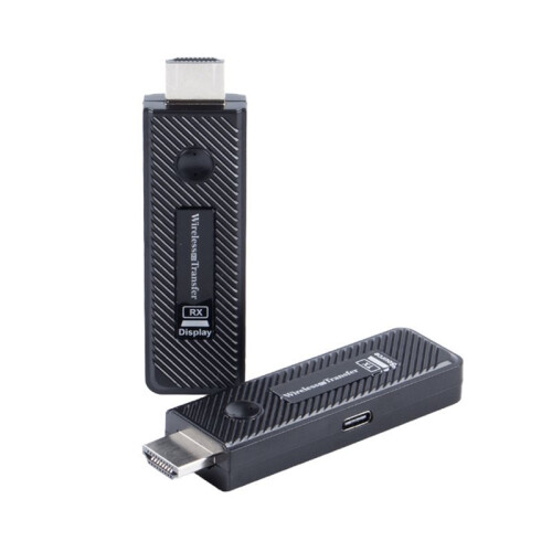 60M Wireless -Compatible Extender Wireless -Compatible Transmitter Receiver Plug  for Laptop TV Projector 1
