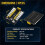 ESP32-S3 IoT Dev Kit Sensor Expansion Board OLED ESP32-S3 N16R8 Dual USB-C GVS OLED Display Portable AA Holder 9