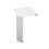 Corner Guard Wall Protector Inside 90 Degree Corner for Square Baseboard Heater Cover Connects Multiple Heater Covers 2