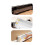 Corner Guard Wall Protector Inside 90 Degree Corner for Square Baseboard Heater Cover Connects Multiple Heater Covers 4