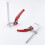 2pcs Ratcheting Table Clamp, Quick Release Clamp for MFT and Guide Rail System, Bar Clamp,F-Clamp Multi-Function Ratchet 7