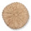 Homescapes Round Pleated Cushion, 36 cm 1