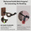 Guitar Wall Mount, Nitro-Safe Soft Padded Hook Easy Install Guitar Hangers 5