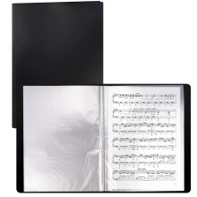 A4 Music Folder, 30 Pages/60 Pockets Music Folders for Sheet Music