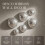 Glitter Ball Wall Decor, 6 Self-Adhesive Half Disco Balls, 6/8/10cm 4