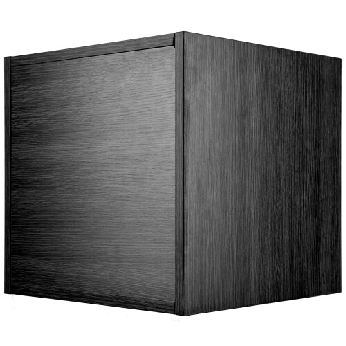 Charles Jacobs Vinyl Record LP Storage Box Unit - Black - Medium 2