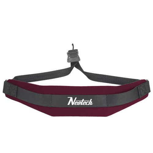 Neotech Soft Sax, Wine, Regular, Metal Hook Saxophone Strap (1906192)