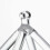 Hye-eun Clear Crystal Singing Pyramid 6 inch with Suedce Stick 5