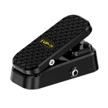 Aumotop Volume Expression Guitar Pedal Silent Buffer Metal Chassis for Guitar Bass Musician ABS Black 1 Pc