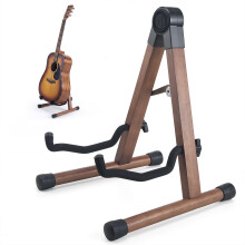 Yuechenggui Guitar Stand Floor - Universal Wooden Acoustic Guitar Stand