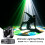 2Pack Mini Moving Head Lights for Dj Lighting Led Beam Spot Gobo Pattern Projector Stage Light for Party 6
