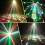 2Pack Mini Moving Head Lights for Dj Lighting Led Beam Spot Gobo Pattern Projector Stage Light for Party 3