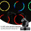 2Pack Mini Moving Head Lights for Dj Lighting Led Beam Spot Gobo Pattern Projector Stage Light for Party 5