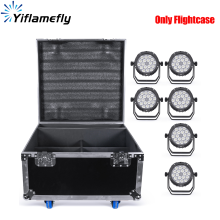 Yiflamefly G-TOUR transportkoffer, voor 6 stuks 150W LED Par lichten, zwart, waterdicht